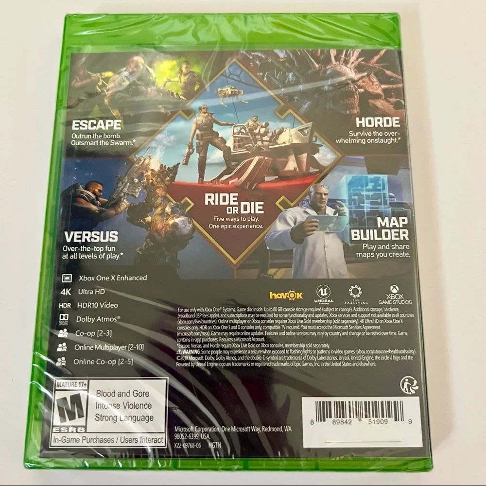 Microsoft XBOX ONE GEARS 5 NEW SEALED !!